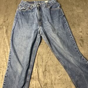 Vtg Levi's 550 Womens Size 14 MIS S Blue Made USA Relaxed Fit Tapered Leg Jean 1